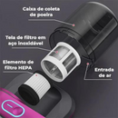 Aspirador Portátil Anti-Ácaro com Esterilização UV Sem Fio – SR269