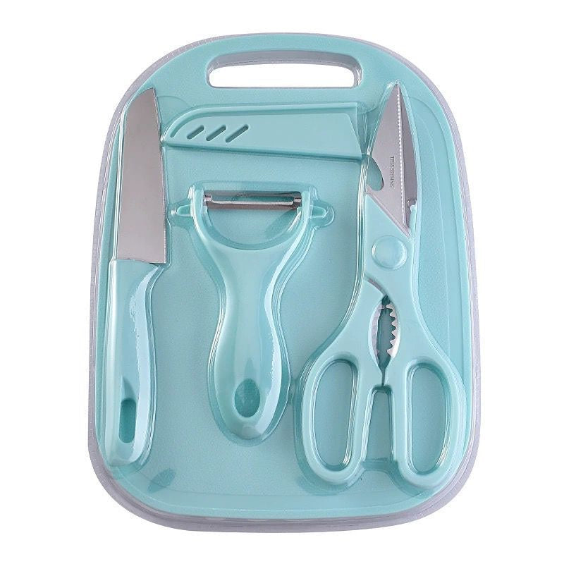 Conjunto de Utensílios de Cozinha 4 Peças - (Cores Sortidas)