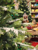 ÁRVORE PINHEIRO NEVADO SUPER REALISTA NASHVILLE 2614 GALHOS 2,25CM